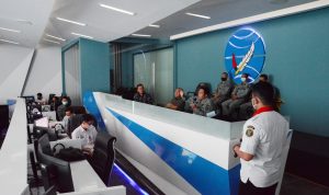 Keren! Kantor BSSN Batam Mirip Ruang Kendali Peluncuran Roket NASA, Kamis (24/03/22), (V24/AL)