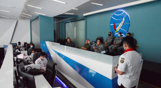 Keren! Kantor BSSN Batam Mirip Ruang Kendali Peluncuran Roket NASA, Kamis (24/03/22), (V24/AL)