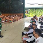 Calon Prajurit Mengikut Selesksi Kesehatan, Kamis (24/03/2022), (V24/A,L)