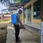 Selain Menolong Masyarakat, Polres Ikut Menolong Virus yang Kepanasan, Rabu (23/03/2022), (V24/AL)