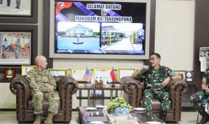 US Army Hadir di Kubu raya Bersama TNI AD, Jumat (25/03/2022), (V24/Dedi)