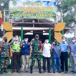Peresmian Mushola Citarum Harum Diakhiri Dengan Foto Bersama, Minggu (27/03/2022), (V24/AL)