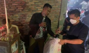 Polsek Perbaungan Gelar Razia Sampai Bergadang di Serdang Bedagai, Sabtu (26/03/2022), (V24/AL)