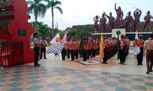 Covid-19 Tidak Takut Pramuka, Minggu (27/03/2022), (V24/AL)