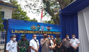 Polda Sumut Sudah Meresmikan Tilang Virtual, Senin (28/03/2022), (V24/Jacky)