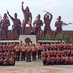 Pemuda Pramuka Melindungi Sejarah, Senin (28/03/2022), (V24/Madli)