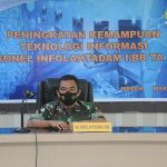 Kainfolahtadam I/BB Memberikan Wawasan Teknologi, Senin (28/03/2022), (V24/M.anwar)