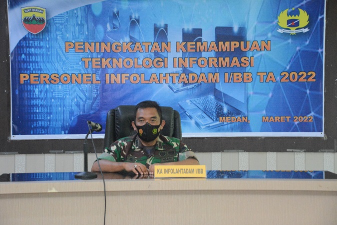 Kainfolahtadam I/BB Memberikan Wawasan Teknologi, Senin (28/03/2022), (V24/M.anwar)
