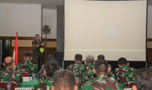TNI Sedang Melakukan Binaan Prajurit, Selasa (29/03/2022), (V24/AL)