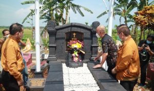 Bupati Meresmikan Makam Tunggul Wulung, Selasa (29/03/2022), (V24/AL)