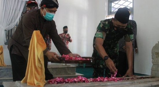 Makan Bung Karno Terletak di Kota Blitar, Kamis (31/03/2022), (V24/Madli)