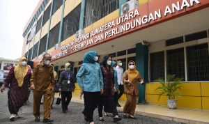 Menteri PPPA Kunjungan Ke Dinas PPPA Sumut