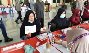 Polresta Deli Serdang Launching Pendistribusian Penyaluran BTPKLWN T.A 2022