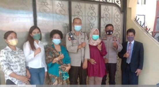 Polsek Medan Timur, Laksanakan Vasinasi 340 Dosis, kepada Warga