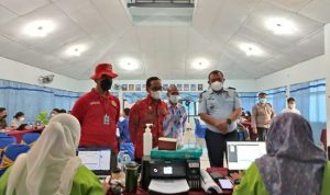 Pihak Rutan Melakukan Pendataan Vaksinasi, Kamis (31/03/2022), (V24/M.anwar)