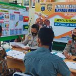 Nanti Kuotanya Habis Loh! Calon Polisi Mendaftar ke Polres, Sabtu (02/04/2022), (V24/AL)