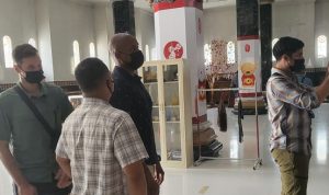 Babinsa Melaksanakan Silaturahmi Bersama US Army, Minggu (03/04/2022), (V24/AL)