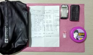 Pelaku Mampu Mencatat Pembelilan Barang Haramnya dan Ingin Gaya Mohawk, Minggu (03/04/2022), (V24/Reza)