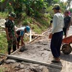 Babinsa Memang Kuat Sangat, Senin (04/04/2022), (V24/Rudi)