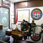 TNI AL Gelar Video Confrence di Ruang Kendali, Senin (04/04/2022), (V24/AL)