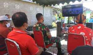 TNI-Polri Bersama Masyarakat Bersatu Akan Melakukan Pembersihan, Kamis (07/04/2022), (V24/Madli)
