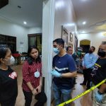 Polisi Melakukan Olah TKP, Kamis (07/04/2022), (V24/AL) Polisi Melakukan Olah TKP, Kamis (07/04/2022), (V24/AL)