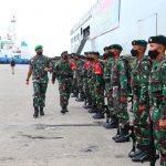 Kepulangan Satgas Disambut Hangat Oleh Pangdam VI/Mulawarman, Jumat (800/04/2022), (V24/AL) Kepulangan Satgas Disambut Hangat Oleh Pangdam VI/Mulawarman, Jumat (800/04/2022), (V24/AL)