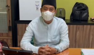 Abdul Azis SH.MH. Tokoh Pemuda Jakarta Barat Menghimbau Untuk Tidak Demo, Senin (11/04/2022), (Foto: V24/AL)