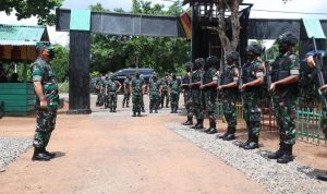 Ingat! Prajurit Itu Harus Hitam dan Terlihat Sangar, Jika Tidak Nanti Ada Pinalty, Selasa (12/04/2022), (Foto: V24/AL)