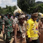 Rangkaian kegiatan HUT Keerom ke-19 dilaksanakan dengan tema Karya Tanpa Batas, Rabu (13/04/2022), (Foto: V24/AL)
