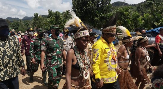 Rangkaian kegiatan HUT Keerom ke-19 dilaksanakan dengan tema Karya Tanpa Batas, Rabu (13/04/2022), (Foto: V24/AL)