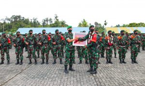 Semua Prajurit Minimal Harus Hitam, SIAP! Rabu (13/04/2022), (Foto: V24/AL)
