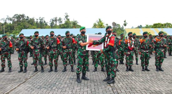 Semua Prajurit Minimal Harus Hitam, SIAP! Rabu (13/04/2022), (Foto: V24/AL)