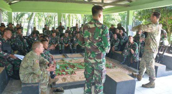 Latihan ini Merupakan Salah Satu Materi Pelajaran yang Telah Direncanakan, Rabu (13/04/2022), (Foto: V24/AL)
