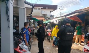 Dansatbrimob Polda Kalbar Memerintahkan Setiap Jajaran untuk Rutin Melakukan Patroli, Kamis (14/04/2022), (Foto: V24/AL)
