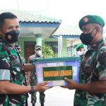 Penyerahan Bingkisan Lebaran ini Merupakan Bentuk Perhatian Dari Kasad , Kamis (14/04/2022), (Foto: V24/AL)