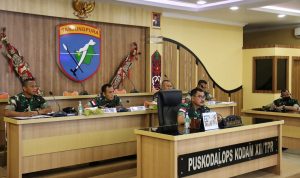 Pangdam Sedang Tidak Berada di Ruangan Favoritnya, Sabtu (16/04/2022), (Foto: V24/Dedi)