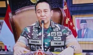Vidcon Digelar Dalam Rangka Program Pembagian Bantuan Kepada Masyarakat, Selasa (16/04/2022), (Foto: V24/Dedi)
