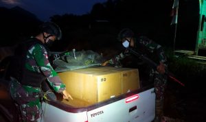3 unit Mesin Perahu 15 PK dengan Merk Skipper Shipp Motorboard Engine Diamankan, Minggu (17/04/2022), (Foto: V24/AL)