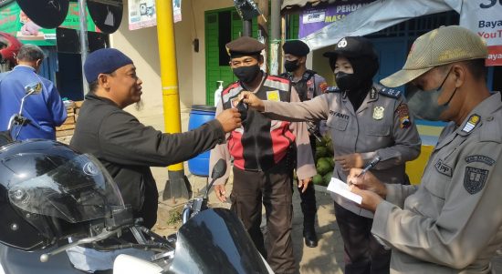 Kegiatan Operasi yang Dipimpin Oleh Perwira Pengawas Harian, IPTU Sugiono, Minggu (17/04/2022), (Foto: V24/AL)