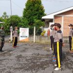 Babinsa Siap Menjaga Wilayah Dimulai Dengan Senam 1-2-3, Senin (18/04/2022), (Foto: V24/Rudi)