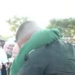 Tamtama Berjumpa dengan Keluarganya Setelah Mengabdi Kepada Bangsa, Senin (18/04/2022), (Foto: V24/AL)