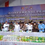 Melalui Pengungkapan ini Maka Sekitar 941.408 Orang Masyarakat Dapat Diselamatkan, Selasa (19/04/2022), (Foto: V24/M.anwar)