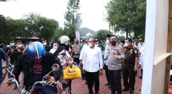 Pengamanan Mudik Lebaran Polda Sumut Akan Melaksanakan Operasi Ketupat Toba, Selasa (19/04/2022), (Foto: V24/M.anwar)