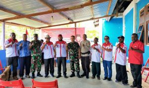 Ketua dan Pengurus DPD Gercin Indonesia Provinsi Papua, Senin (19/04/2022), (Foto: V24/AL)