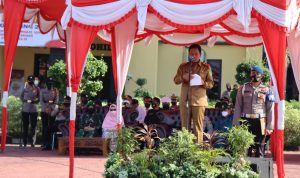 Wakil Bupati Rokan Hilir Mempersiapkan Operasi Ketupat Menjelang Lebaran, Jumat (22/04/2022), (Foto: V24/AL)