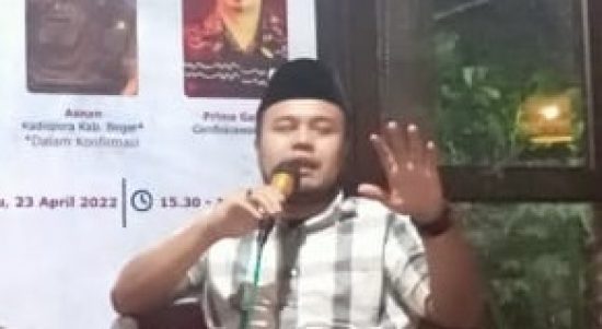 Karena itu, berdasar hasil diskusi yang panjang, pihaknya siap untuk mendukung Fuad Kasyafurahman untuk menjadi Ketua DPD KNPI Kabupaten Bogor., Minggu (24/04/2022), (Foto: V24/AL)