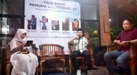 GPN Mengelar Talk Show Bertema "Pemuda Bahagia Dalam Bingkai Pancakarsa", Sabtu (23/04/2022), (Foto: V24/AL)