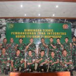 Pembangunan Zona Integritas di Sambut Oleh Komandan Brigjen TNI E. Reza Pahlevi, S.E,, Jumat (22/04/2022), (Foto: V24/AL)
