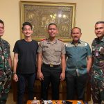 Maruli Bertemu dengan Tiga dari 4 Putranya, Selasa (23/04/2022), (Foto: V24/M.anwar)